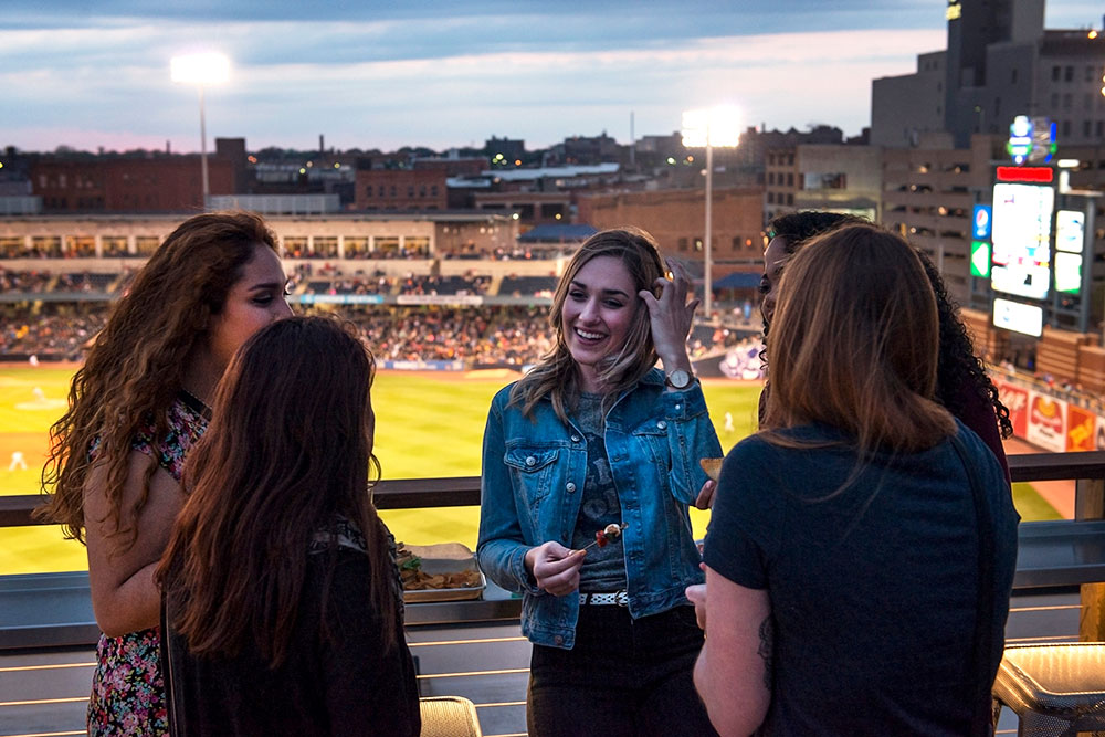 Toledo Mud Hens Rooftop Game
